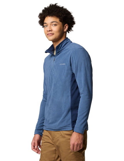 Columbia Klamath Range II Half Zip - Blue Miximages3- The Sports Edit