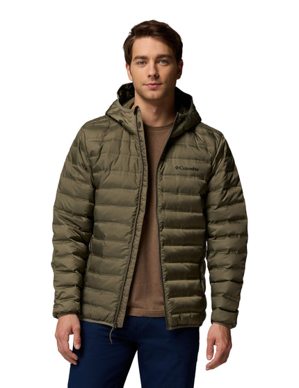 Columbia Lake 22 II Down Hooded Jacket - Stone Greenimages1- The Sports Edit