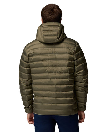 Lake 22 II Down Hooded Jacket - Stone Green