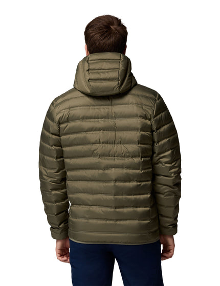 Columbia Lake 22 II Down Hooded Jacket - Stone Greenimages2- The Sports Edit