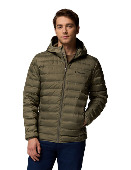 Columbia Lake 22 II Down Hooded Jacket - Stone Greenimages3- The Sports Edit