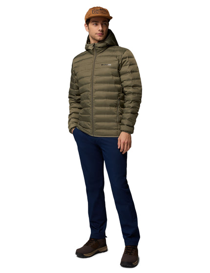 Columbia Lake 22 II Down Hooded Jacket - Stone Greenimages7- The Sports Edit