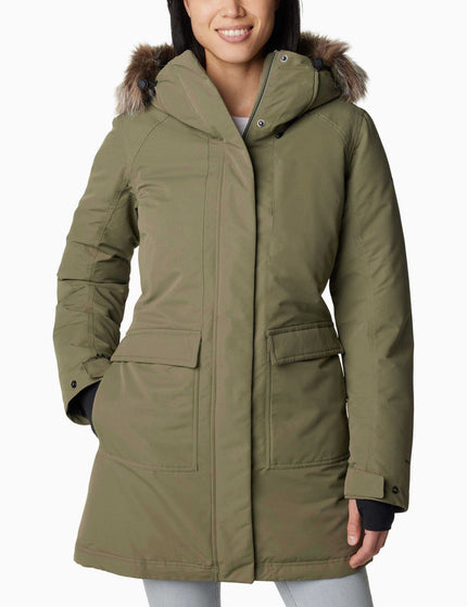 Columbia Little Si II Waterproof Parka - Stone Greenimage1- The Sports Edit