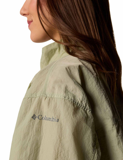 Columbia Paracutie Cropped Cargo Windbreaker - Safariimage5- The Sports Edit