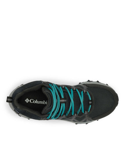 Columbia Peakfreak II Mid Outdry Hiking Shoe - Black/Tealimage6- The Sports Edit