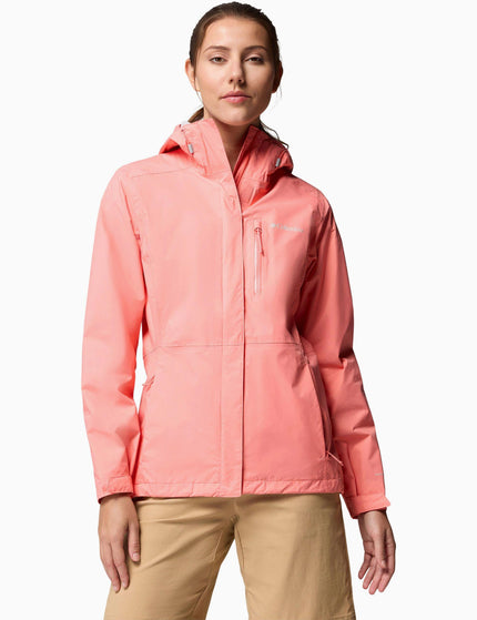 Columbia Pouring Adventure III Waterproof Hiking Jacket - Alpenglowimage1- The Sports Edit