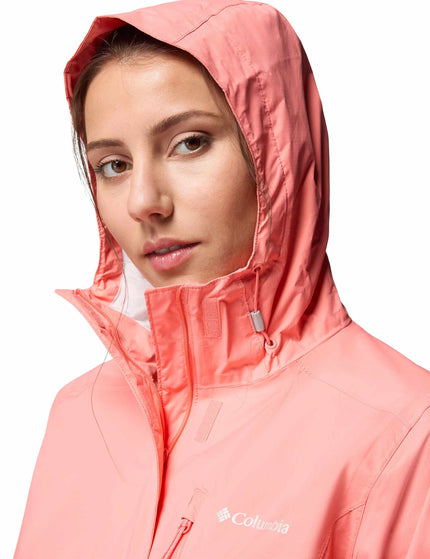 Columbia Pouring Adventure III Waterproof Hiking Jacket - Alpenglowimage4- The Sports Edit