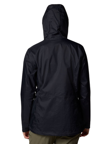 Columbia Pouring Adventure III Waterproof Hiking Jacket - Blackimage3- The Sports Edit