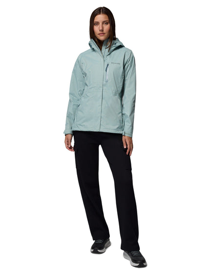 Columbia Pouring Adventure III Waterproof Hiking Jacket - Crushed Blueimage8- The Sports Edit