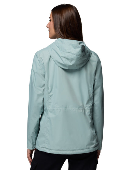 Columbia Pouring Adventure III Waterproof Hiking Jacket - Crushed Blueimage2- The Sports Edit