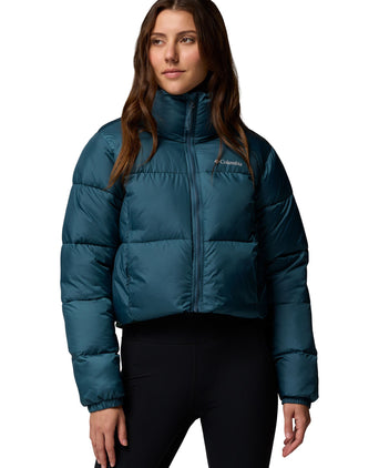 Puffect II Cropped Puffer Jacket - Everblue