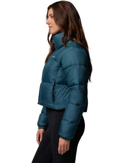 Columbia Puffect II Cropped Puffer Jacket - Everblueimage3- The Sports Edit