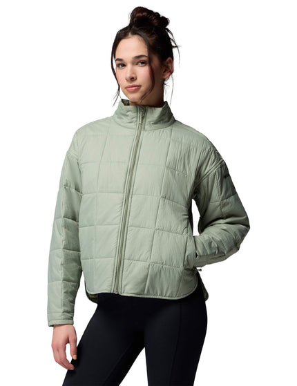 Columbia Sienna Hill Quilted Jacket - Safariimage1- The Sports Edit