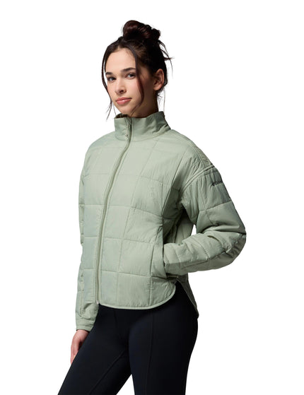Columbia Sienna Hill Quilted Jacket - Safariimage2- The Sports Edit