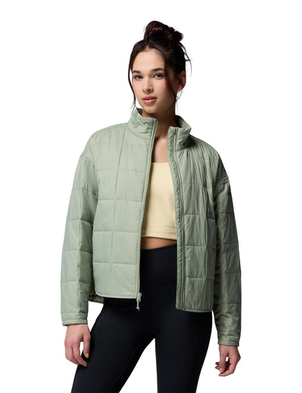 Columbia Sienna Hill Quilted Jacket - Safariimage4- The Sports Edit