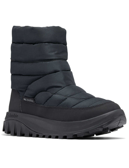 Columbia Snowtrot Waterproof Winter Boot - Black/Titanium IIimages2- The Sports Edit
