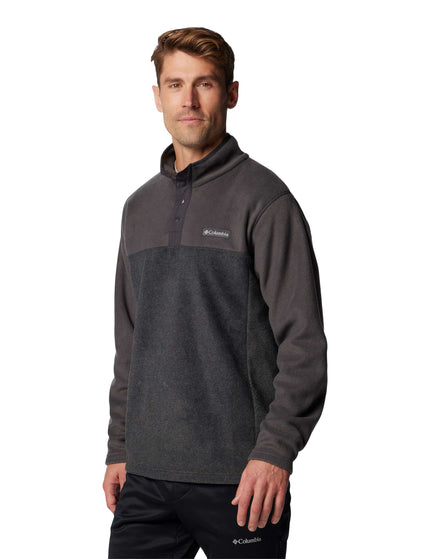 Columbia Steens Mountain™ Half Snap II - Charcoal Heather, Sharkimage3- The Sports Edit