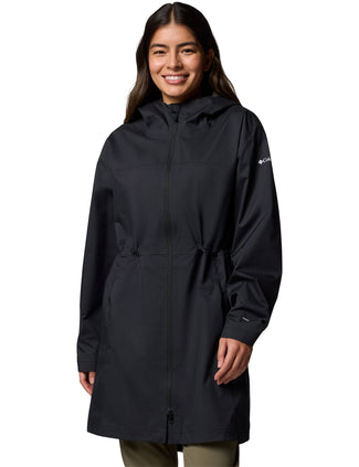 Weekend Adventure II Long Waterproof Jacket - Black