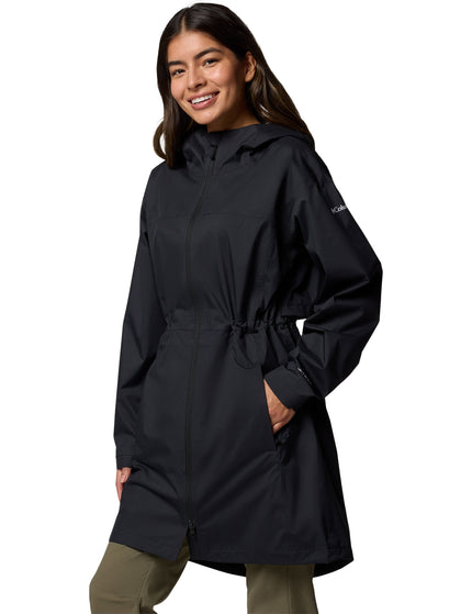 Columbia Weekend Adventure II Long Waterproof Jacket - Blackimage5- The Sports Edit