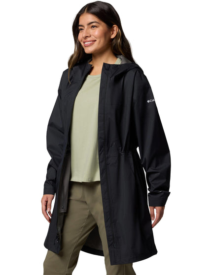 Columbia Weekend Adventure II Long Waterproof Jacket - Blackimage6- The Sports Edit