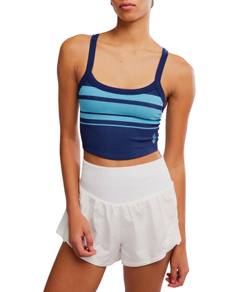All Clear Striped Cami - Midnight Navy Combo