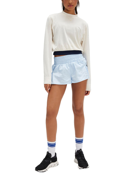 FP Movement Get Your Flirt On Shorts - Baseline Blueimages6- The Sports Edit