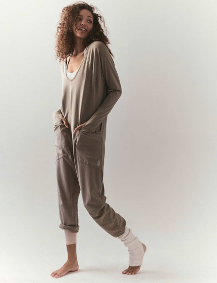 FP Movement Hot Shot Long-Sleeve Onesie - Sage Stoneimage2- The Sports Edit