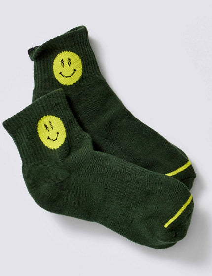 FP Movement Movement Smiling Buti Ankle Socks - Forestimage1- The Sports Edit