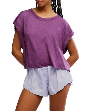 My Time Tee - Black Cherry