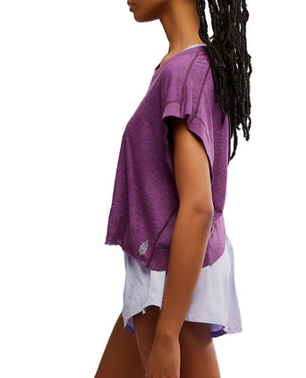 My Time Tee - Black Cherry