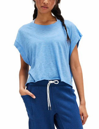 My Time Tee - Denim Blue