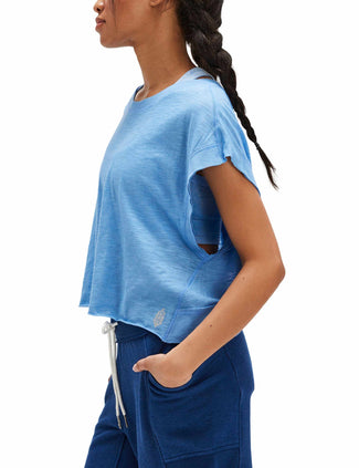 My Time Tee - Denim Blue