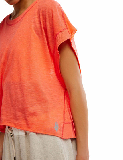 FP Movement My Time Tee - Neon Coralimage4- The Sports Edit