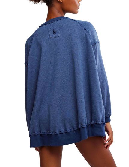 FP Movement One To Beat Pullover - Midnight Navyimage3- The Sports Edit