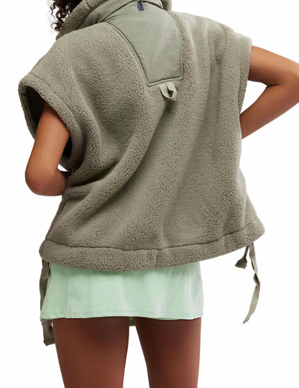 FP Movement Scout It Out Fleece Vest - Sage Stoneimage3- The Sports Edit