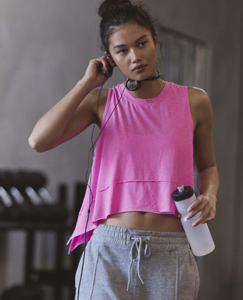 Tempo Tank - Fuchsia Flirt