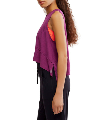 Tempo Tank - Deep Mulberry