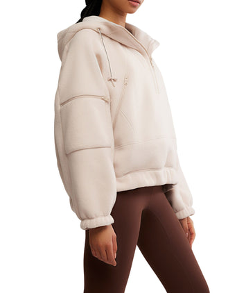 Wild And Free Fleece Pullover - Cashmere