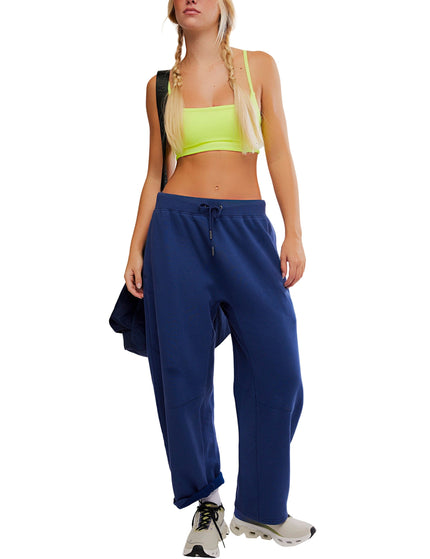 FP Movement You Wish Pants - Black Grapeimage6- The Sports Edit