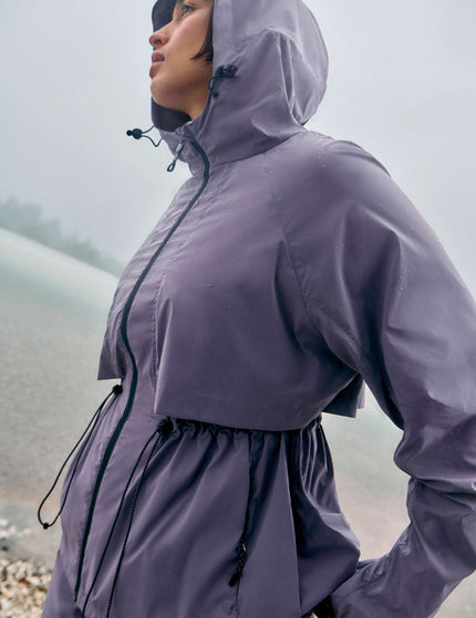 Goodmove 360° Reflective Hooded Sports Jacket - Lilacimages1- The Sports Edit