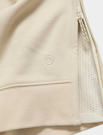 Goodmove Cotton Rich Mesh Panel Relaxed Sweatshirt - Ivoryimage7- The Sports Edit