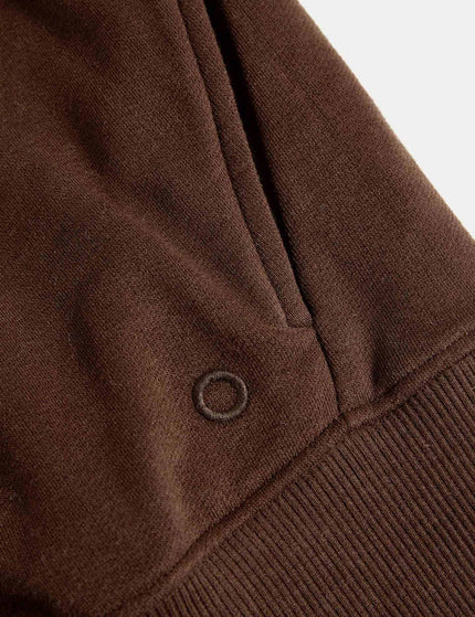 Goodmove Cotton Rich Oversized Sweatshirt - Dark Chocolateimage5- The Sports Edit