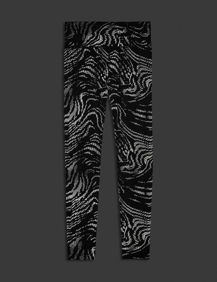 Goodmove Go Move Reflective Gym Leggings - Black/Silverimage8- The Sports Edit