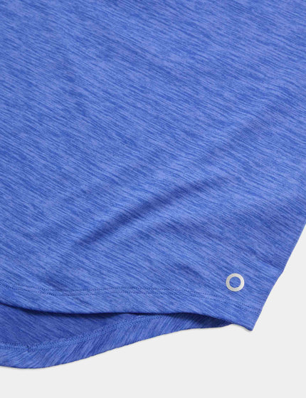 Goodmove Round Neck Relaxed Vest Top - Cobaltimage5- The Sports Edit