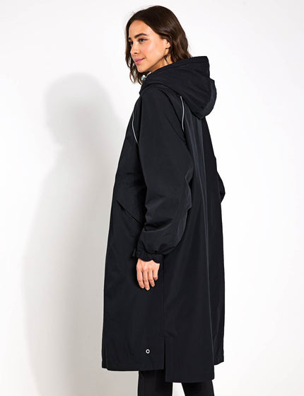 Goodmove Stormwear Borg Lined Changing Robe - Blackimage2- The Sports Edit