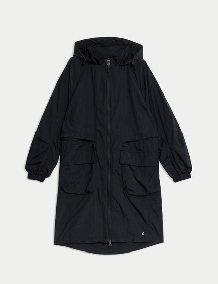 Goodmove Stormwear Lightweight Packable Hooded Parka - Blackimage6- The Sports Edit
