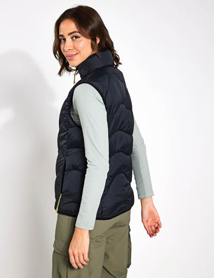 Goodmove Stormwear Quilted Puffer Gilet - Blackimage2- The Sports Edit