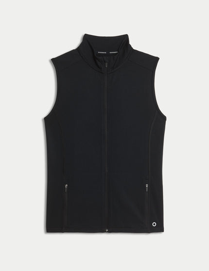 Goodmove Ultraheat Zip Up Running Gilet - Blackimage6- The Sports Edit