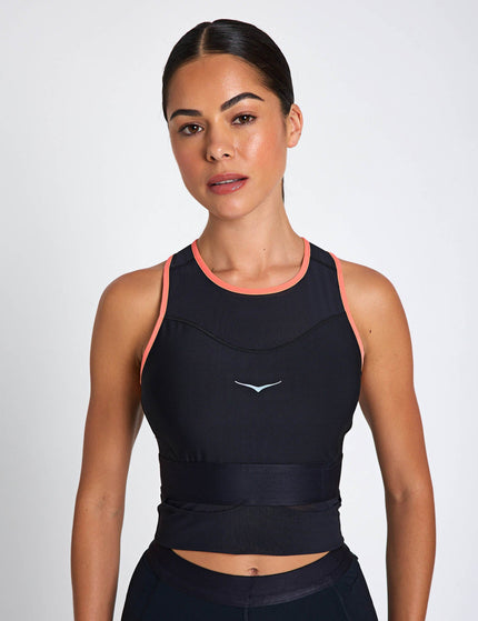 HOKA Race Day Bra - Blackimage1- The Sports Edit