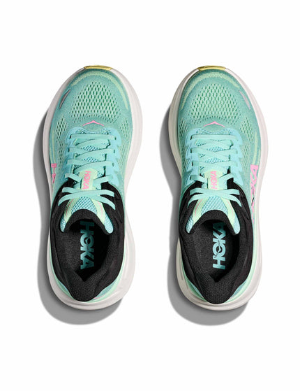 HOKA Bondi 9 - Blue Spark/Mint Fluoriteimage6- The Sports Edit